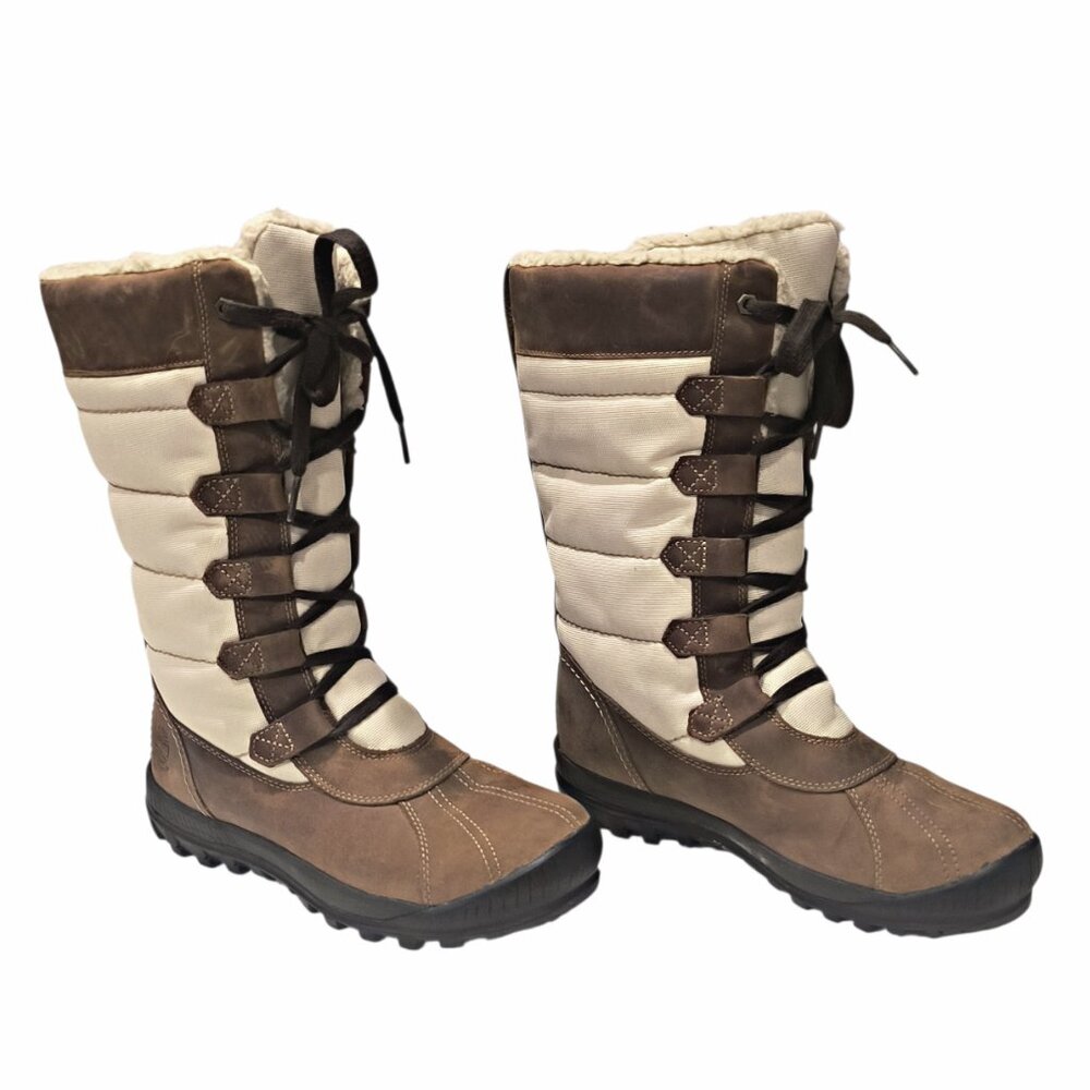 Women's Timberland MT Hayes Tall Waterproof Boots - Picture 7 of 10